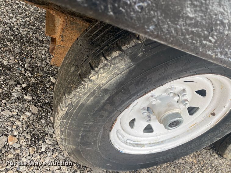 image for item KB9450 Shop built  equipment trailer