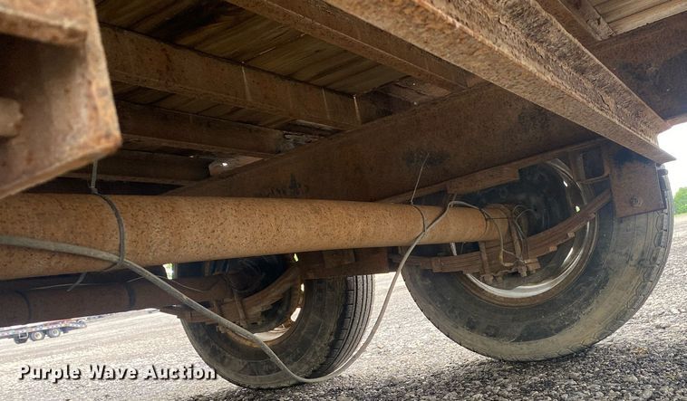 image for item KB9450 Shop built  equipment trailer