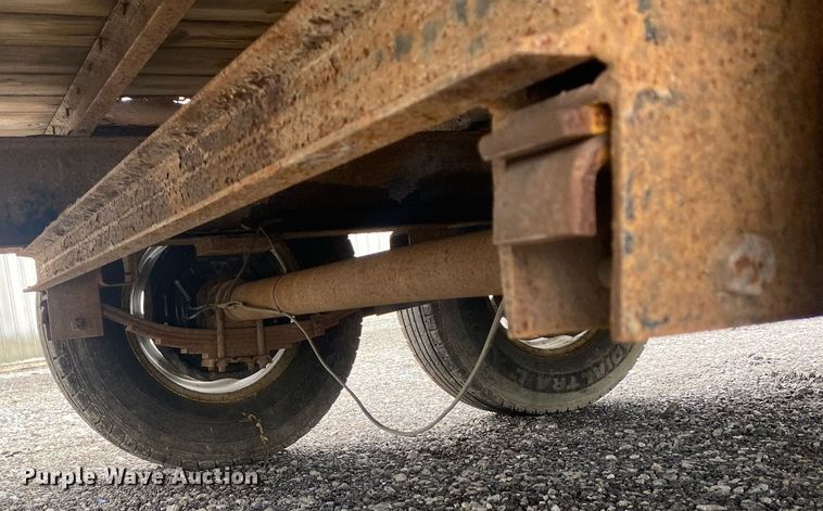 image for item KB9450 Shop built  equipment trailer