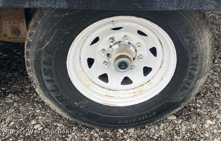 image for item KB9450 Shop built  equipment trailer