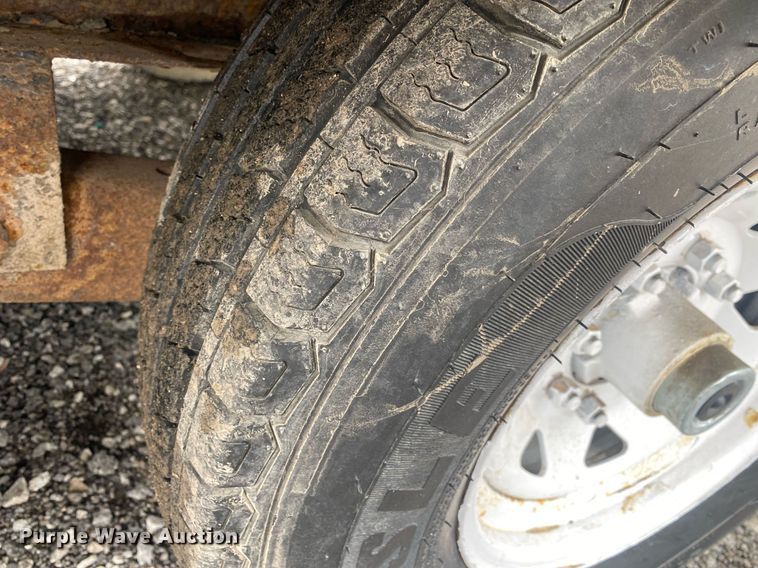 image for item KB9450 Shop built  equipment trailer