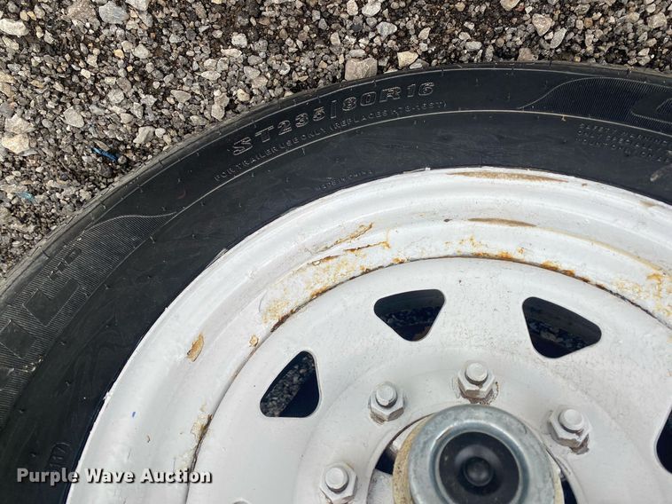 image for item KB9450 Shop built  equipment trailer