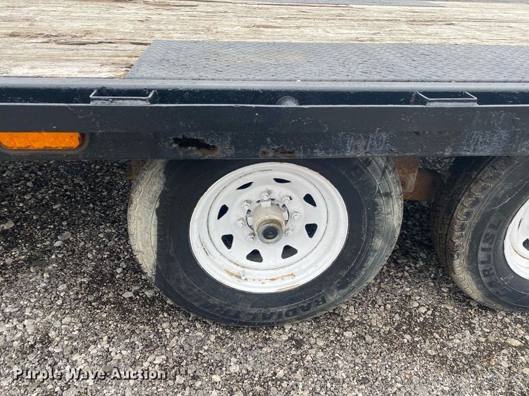 image for item KB9450 Shop built  equipment trailer