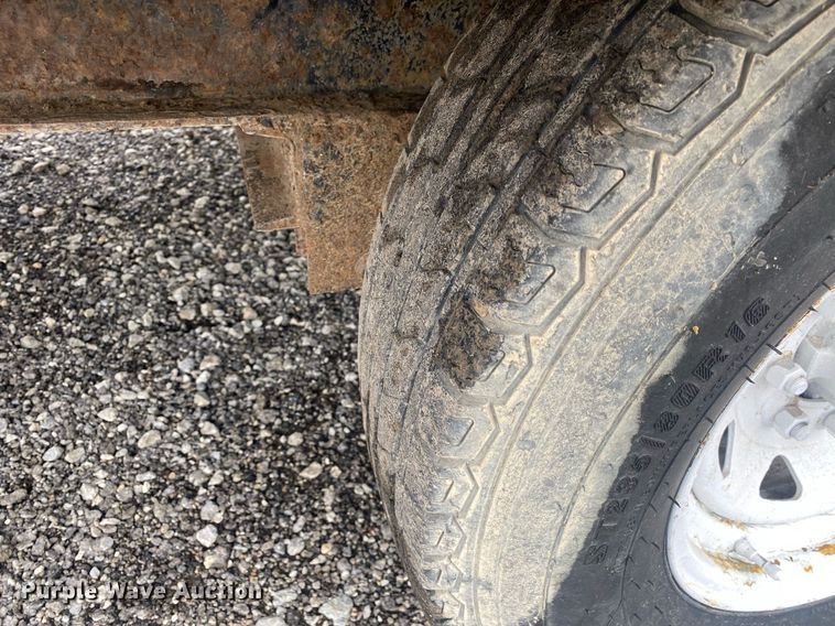 image for item KB9450 Shop built  equipment trailer