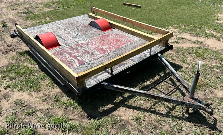 image for item KL9090 Shop built  utility Trailer