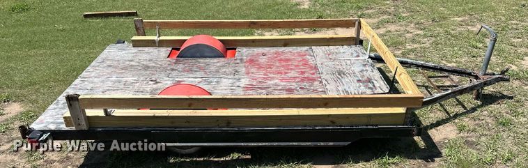 image for item KL9090 Shop built  utility Trailer