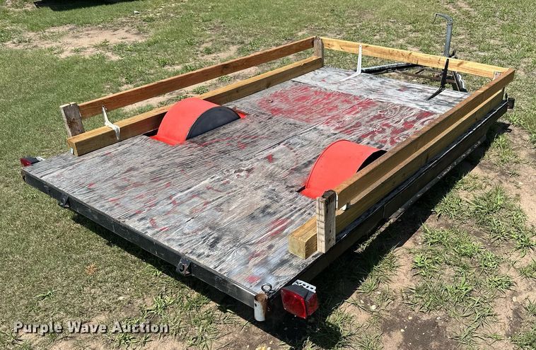 image for item KL9090 Shop built  utility Trailer