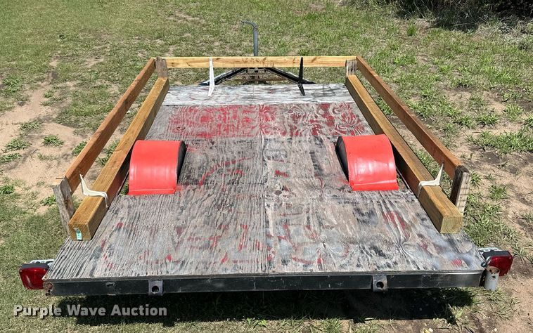 image for item KL9090 Shop built  utility Trailer