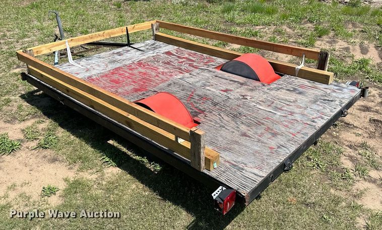 image for item KL9090 Shop built  utility Trailer