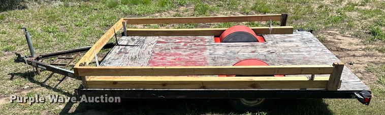 image for item KL9090 Shop built  utility Trailer