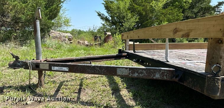 image for item KL9090 Shop built  utility Trailer