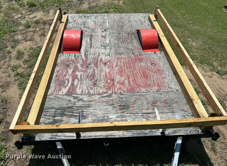 image for item KL9090 Shop built  utility Trailer