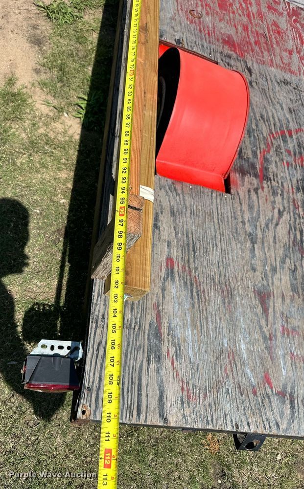 image for item KL9090 Shop built  utility Trailer