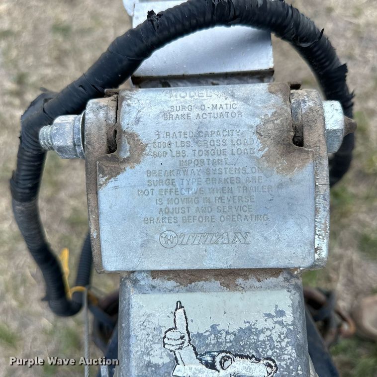 image for item KL9152 2014 MMDI  utility trailer