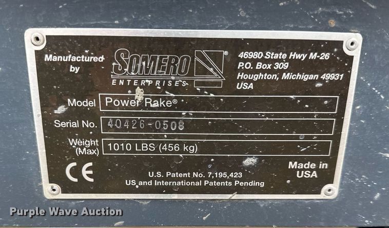image for item KL9192 Somera Power Rake 2.0  power screed