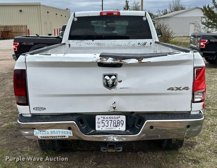 image for item KL9194 2015 Dodge Ram 2500  Crew Cab pickup truck