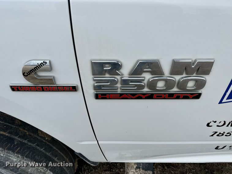 image for item KL9194 2015 Dodge Ram 2500  Crew Cab pickup truck