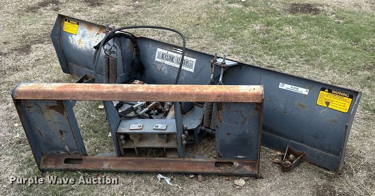 image for item KL9198 Kwik-Way 35-12610  skid steer snow pusher
