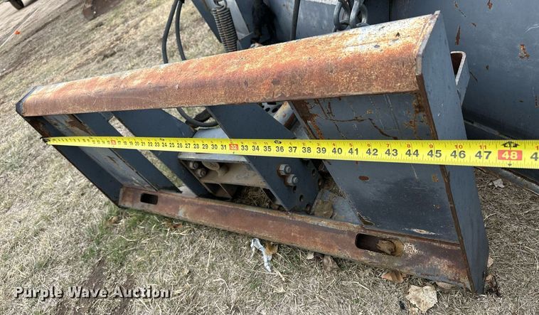 image for item KL9198 Kwik-Way 35-12610  skid steer snow pusher