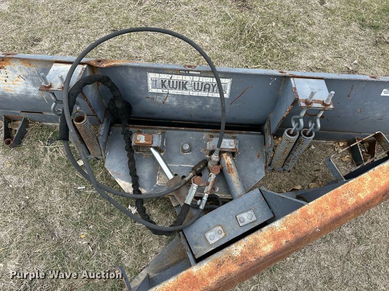 image for item KL9198 Kwik-Way 35-12610  skid steer snow pusher