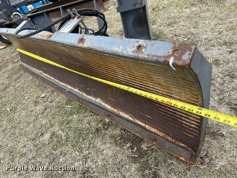 image for item KL9198 Kwik-Way 35-12610  skid steer snow pusher