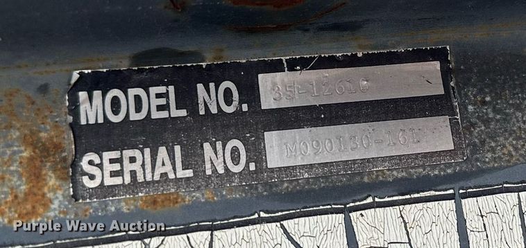 image for item KL9198 Kwik-Way 35-12610  skid steer snow pusher