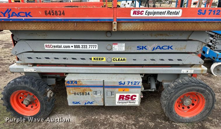 image for item KL9200 Skyjack SJ7127  scissor lift