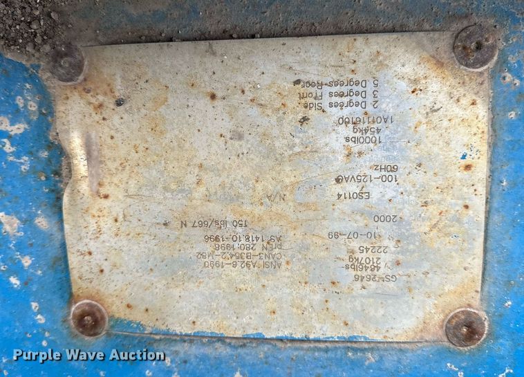 image for item KL9201 (2) scissor lifts