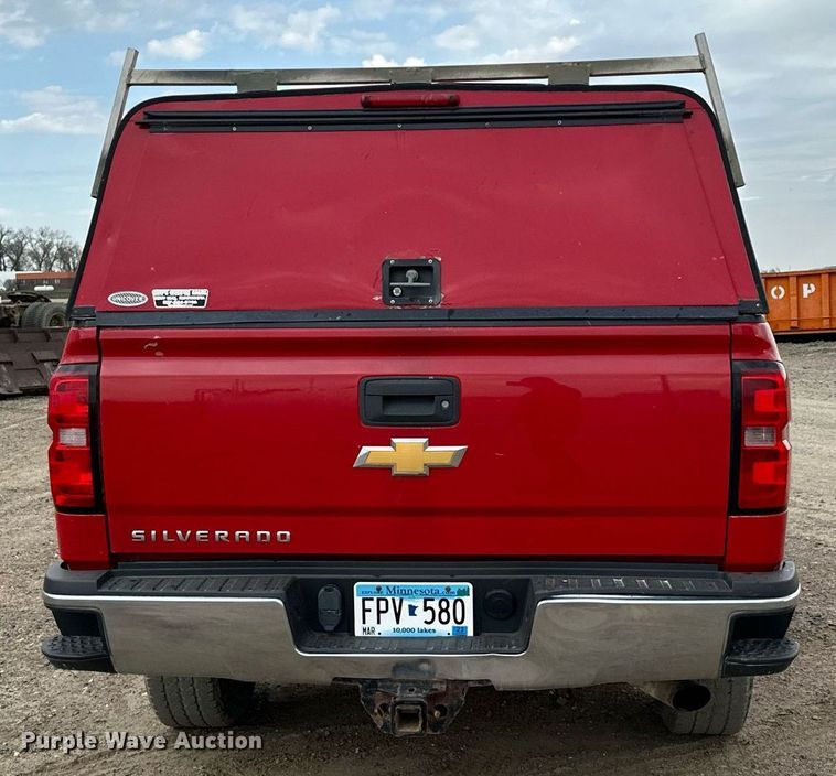 image for item KU9955 2015 Chevrolet Silverado 2500HD  pickup truck