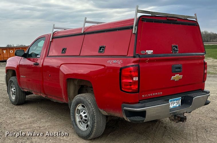 image for item KU9955 2015 Chevrolet Silverado 2500HD  pickup truck