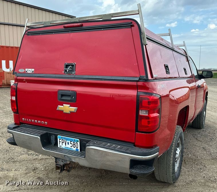image for item KU9955 2015 Chevrolet Silverado 2500HD  pickup truck