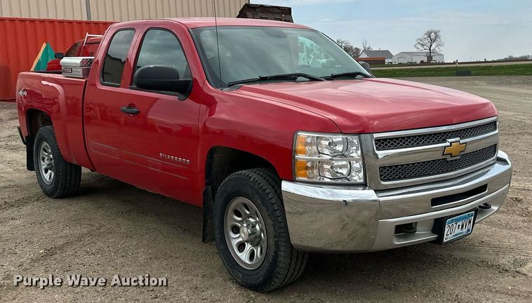 image for item KU9956 2013 Chevrolet Silverado 1500  Ext. Cab pickup truck