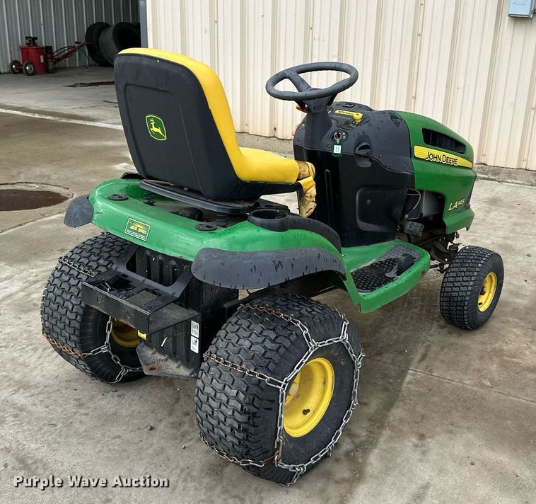 image for item KU9961 John Deere LA145  lawn mower