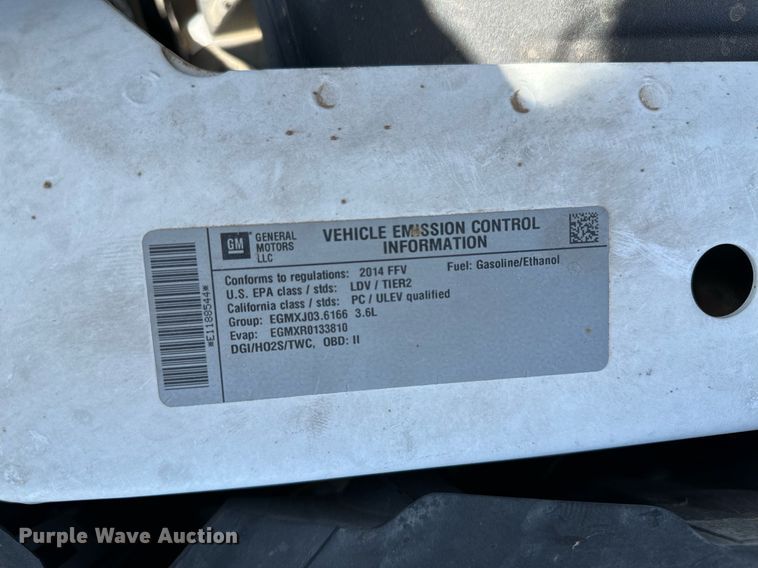 image for item KX9014 2014 Chevrolet Impala