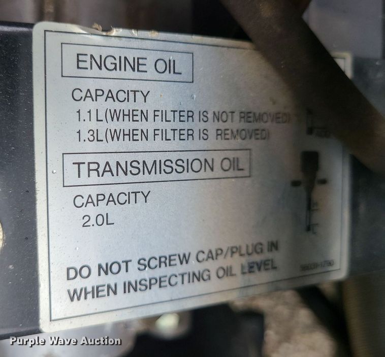 image for item LE9058 2001 Kawasaki Mule 550  utility vehicle