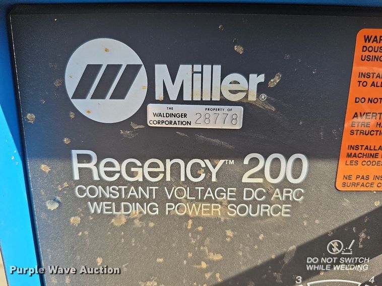 image for item LE9386 (3) Miller welders