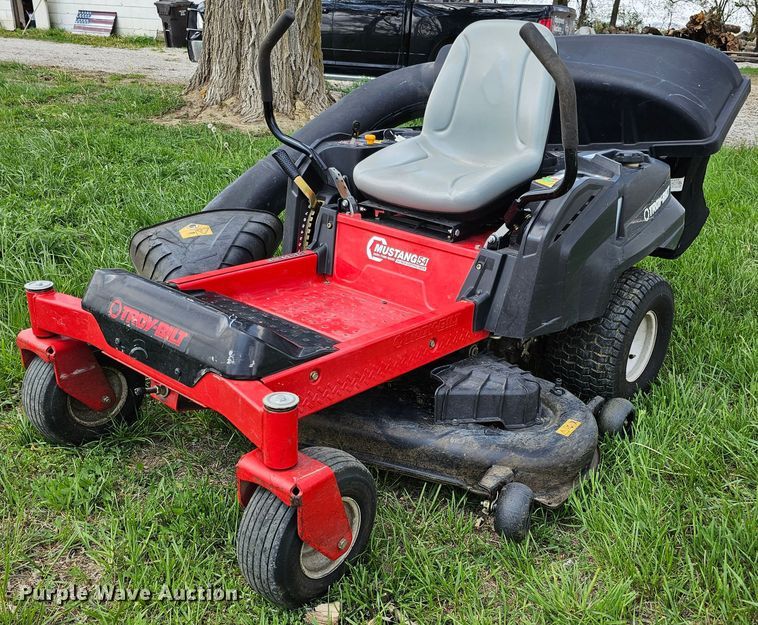 image for item LE9402 2018 Troy-Bilt Mustang 54  ZTR lawn mower