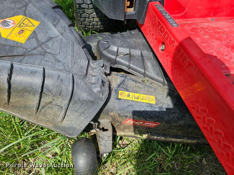 image for item LE9402 2018 Troy-Bilt Mustang 54  ZTR lawn mower