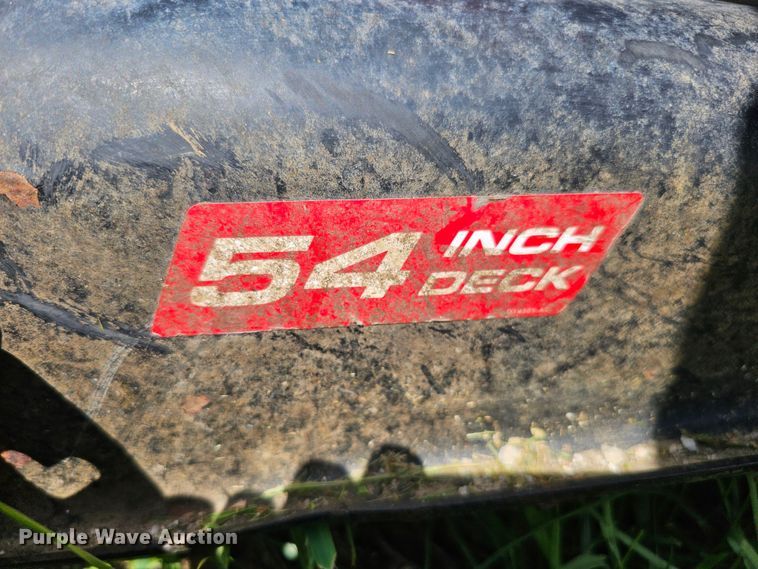 image for item LE9402 2018 Troy-Bilt Mustang 54  ZTR lawn mower