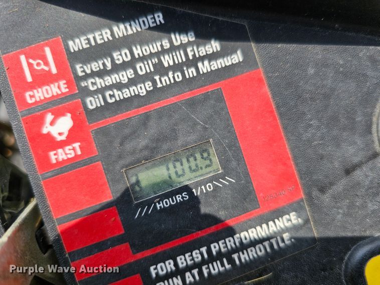 image for item LE9402 2018 Troy-Bilt Mustang 54  ZTR lawn mower