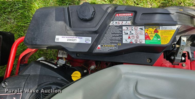 image for item LE9402 2018 Troy-Bilt Mustang 54  ZTR lawn mower