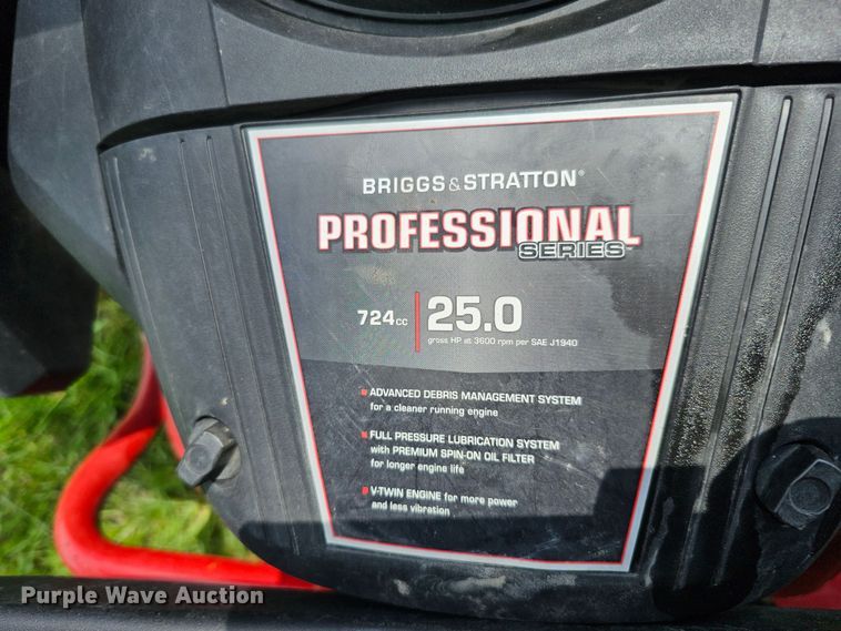 image for item LE9402 2018 Troy-Bilt Mustang 54  ZTR lawn mower