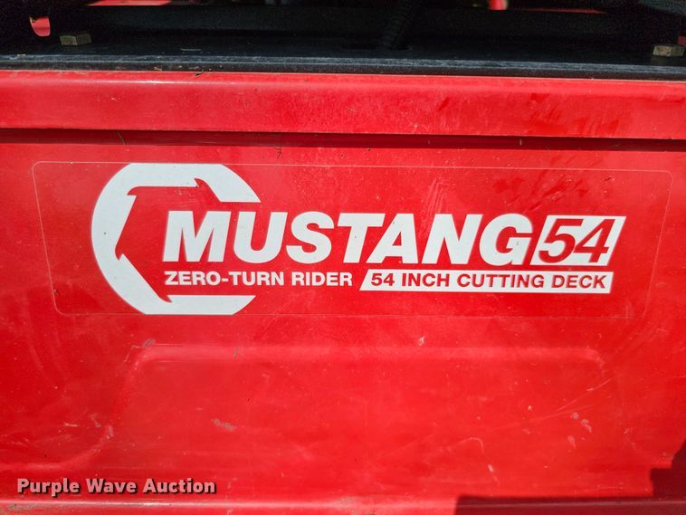 image for item LE9402 2018 Troy-Bilt Mustang 54  ZTR lawn mower