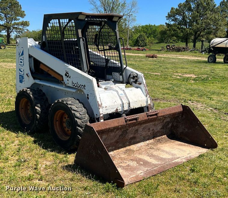 image for item LG9042 1996 Bobcat 763  skid steer loader
