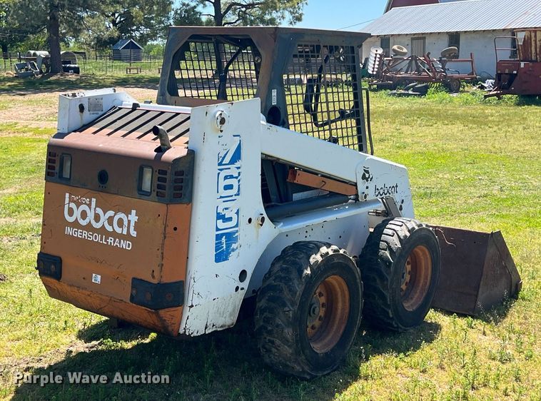 image for item LG9042 1996 Bobcat 763  skid steer loader