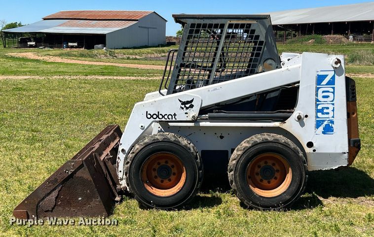 image for item LG9042 1996 Bobcat 763  skid steer loader