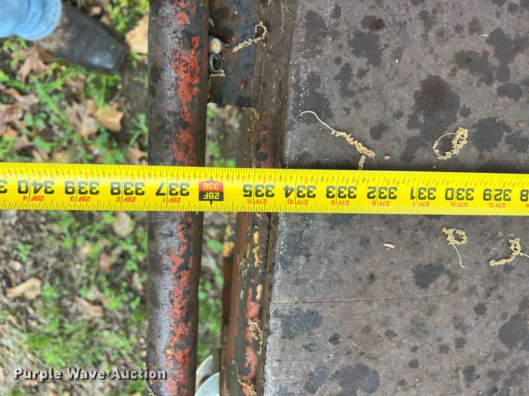 image for item LG9075 Shop built  equipment trailer