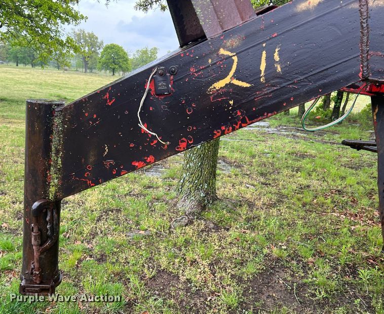 image for item LG9075 Shop built  equipment trailer