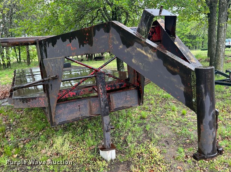 image for item LG9075 Shop built  equipment trailer