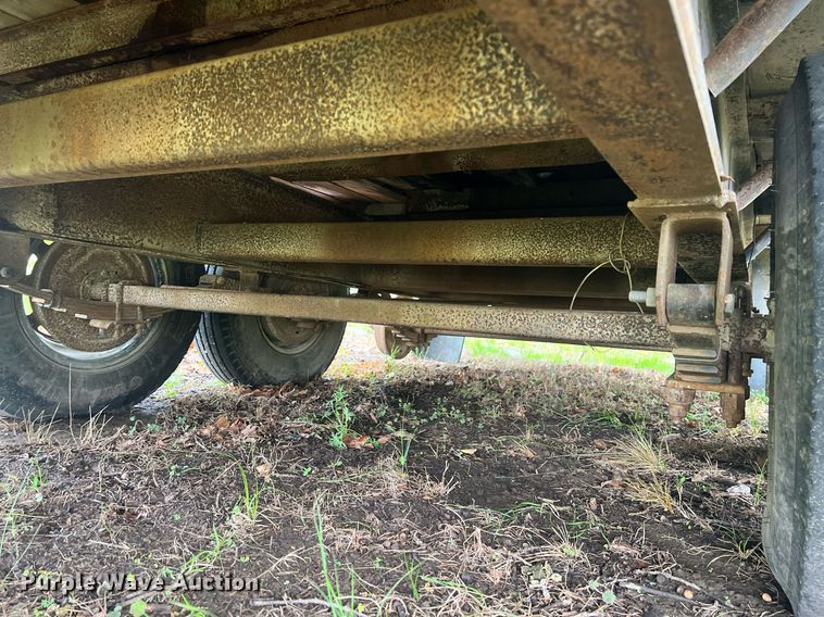 image for item LG9075 Shop built  equipment trailer